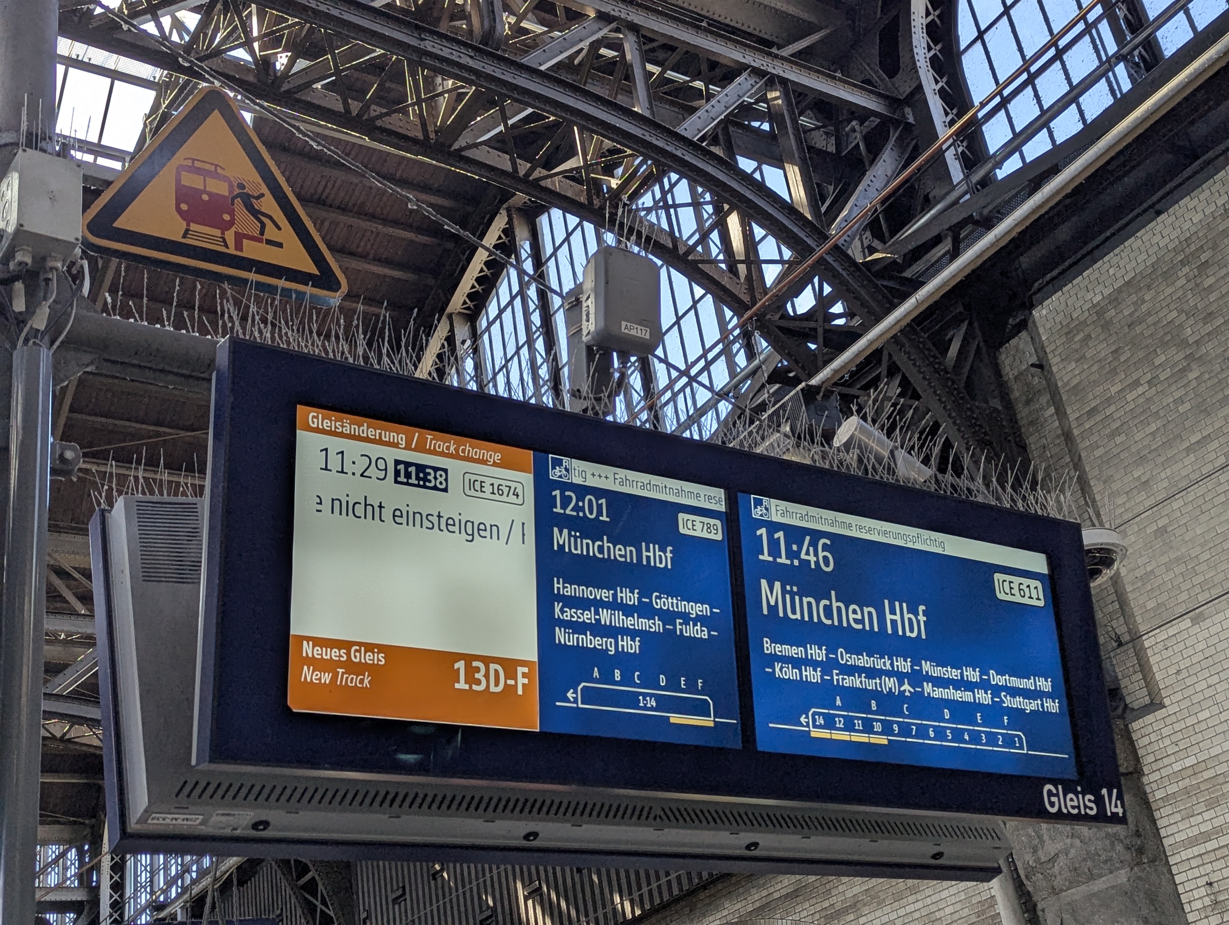 Train to Muenster, Germany